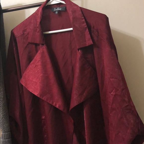 Burgundy duster - Picture 7 of 7